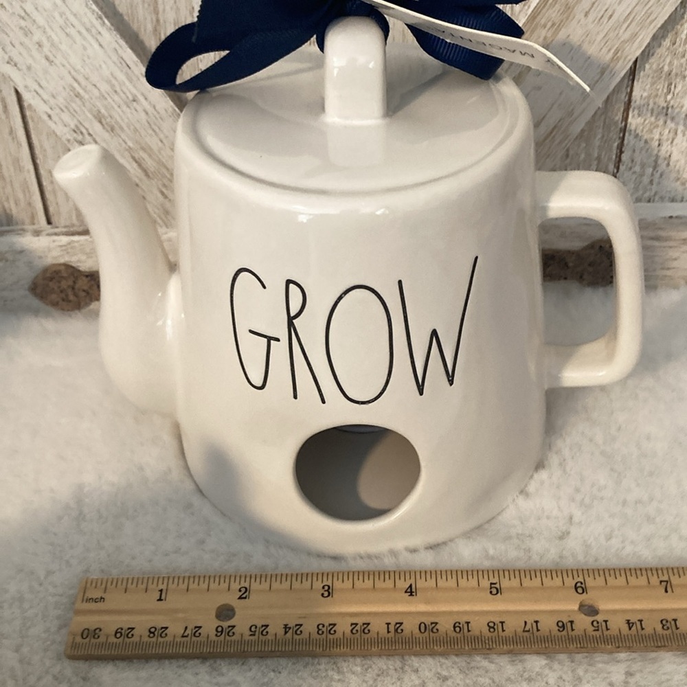 Rae Dunn Grow Teapot Birdhouse - Picture 3 of 3